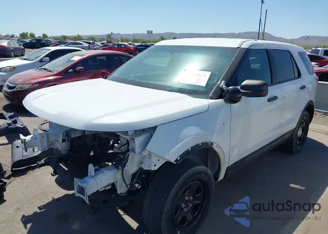 2017 Ford Utility Police Interceptor from USA, damaged, VIN 1FM5K8AR3HGB71545